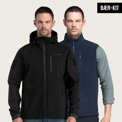 BÆR-Kit 3L Stormshell + Fleece Vest (3-in-1)