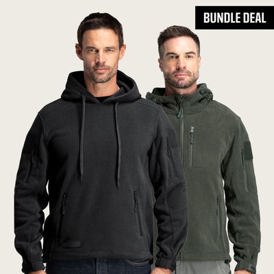 BÆRSkin Pullover Fleece Hoodie + BÆRSkin Tactical Hoodie 4.0