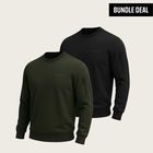 Cotton Crew Neck Sweatshirt (2 Pack)