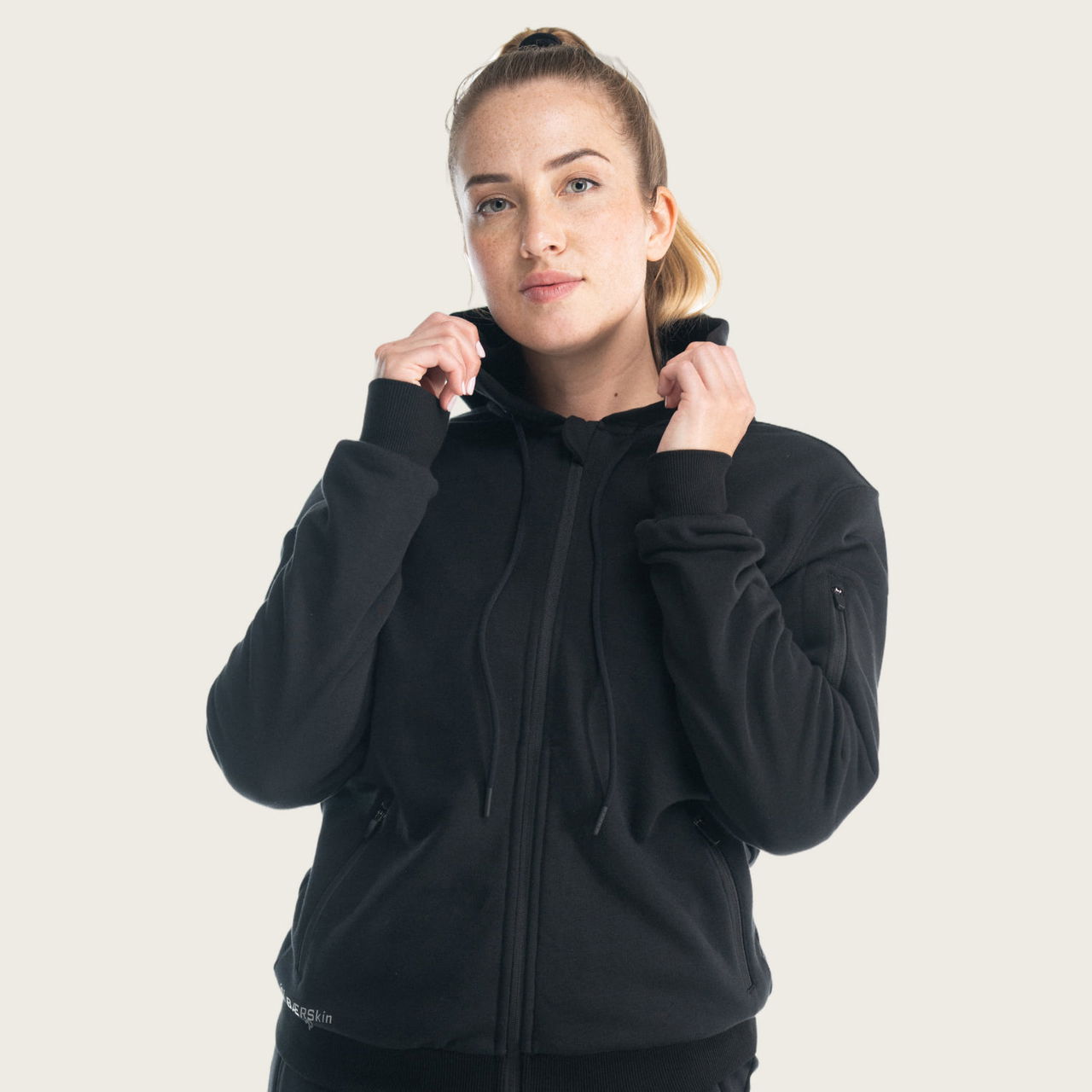 Cotton Full Zip Hoodie Women | BÆRSkin Tactical
