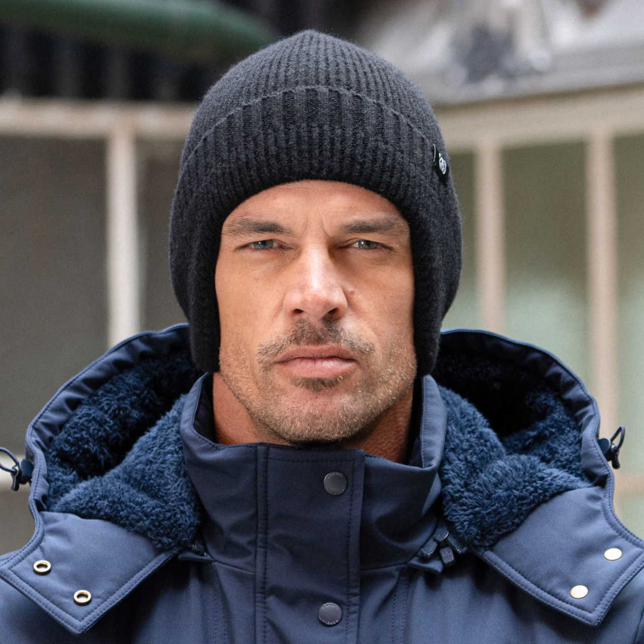 BÆRSkin Ear Muff Beanie Black