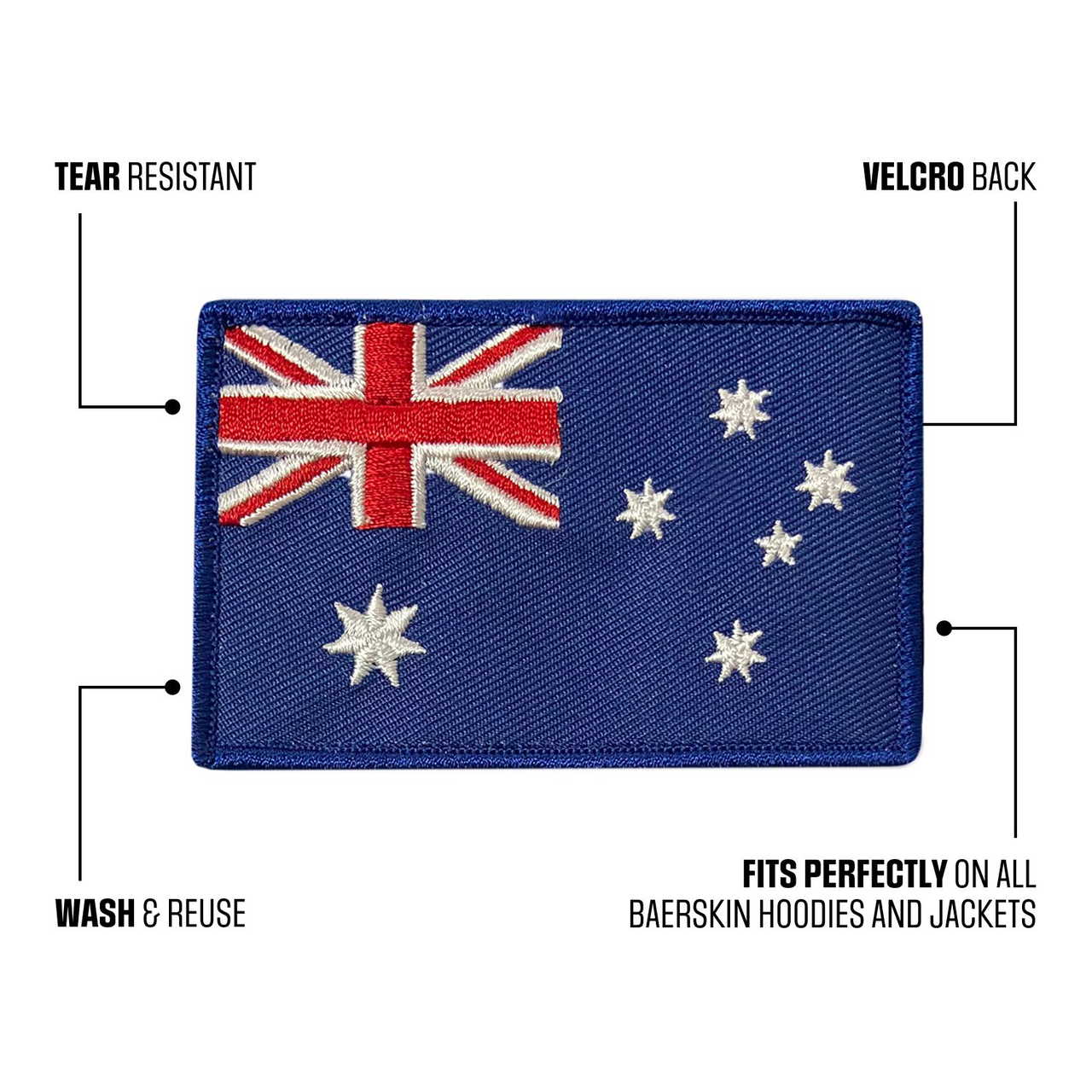 Add Some Australian Pride to Your Velcro Patch