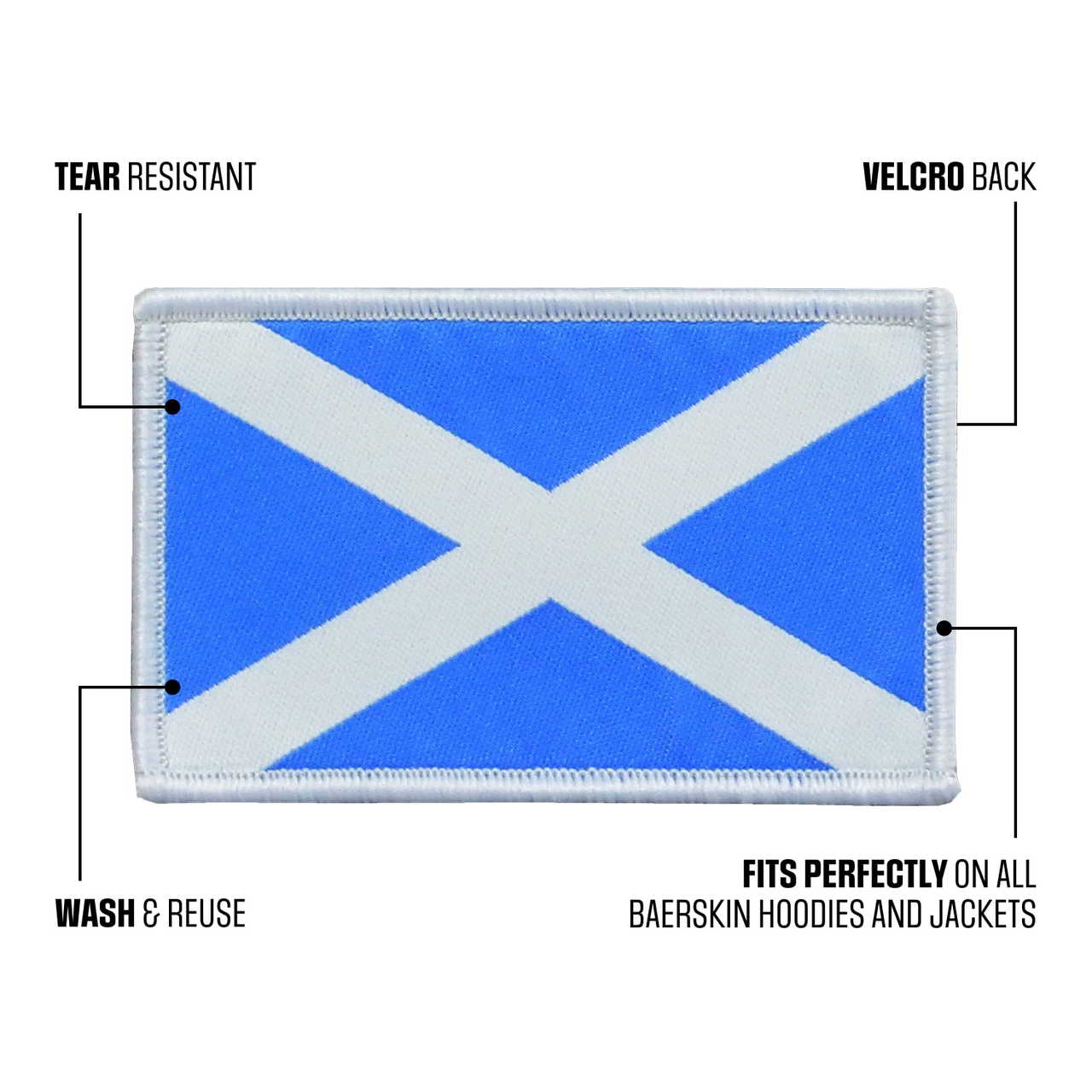 Add Some Scottish Pride to Your Velcro Patch