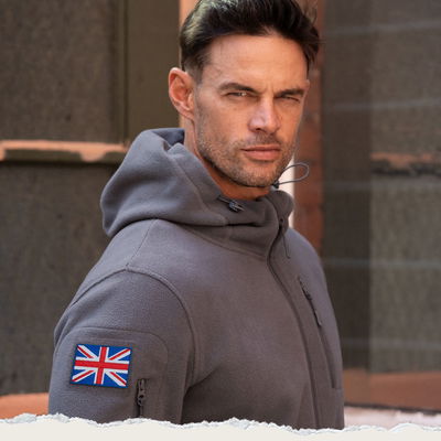 Union Jack Flag Velcro Patch