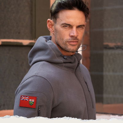 Ontario Flag Velcro Patch