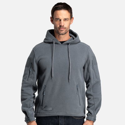 BÆRSkin Pullover Fleece Hoodie Steel Grey