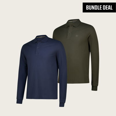 Polo Long Sleeves T-shirt (2 Pack)
