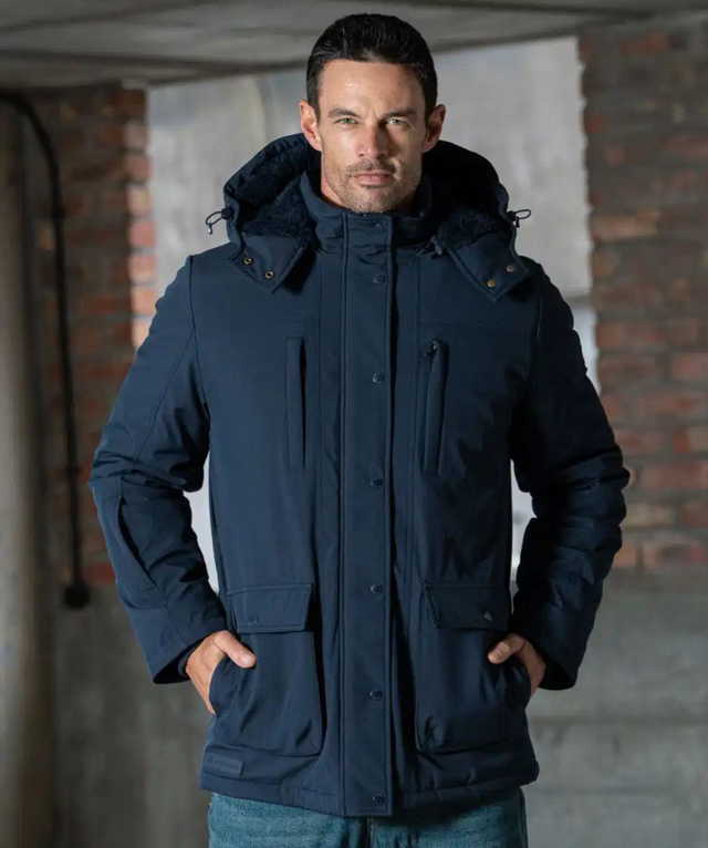 Greenland Fur Lined Parka Jacket