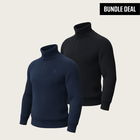 BÆRSkin Knitwear Quarter Zip Sweater (2 Pack)