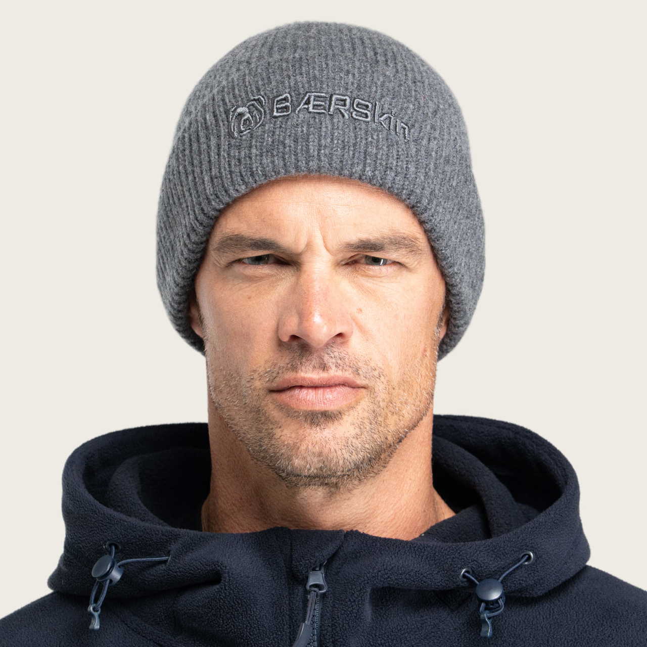 Merino Beanie Grey