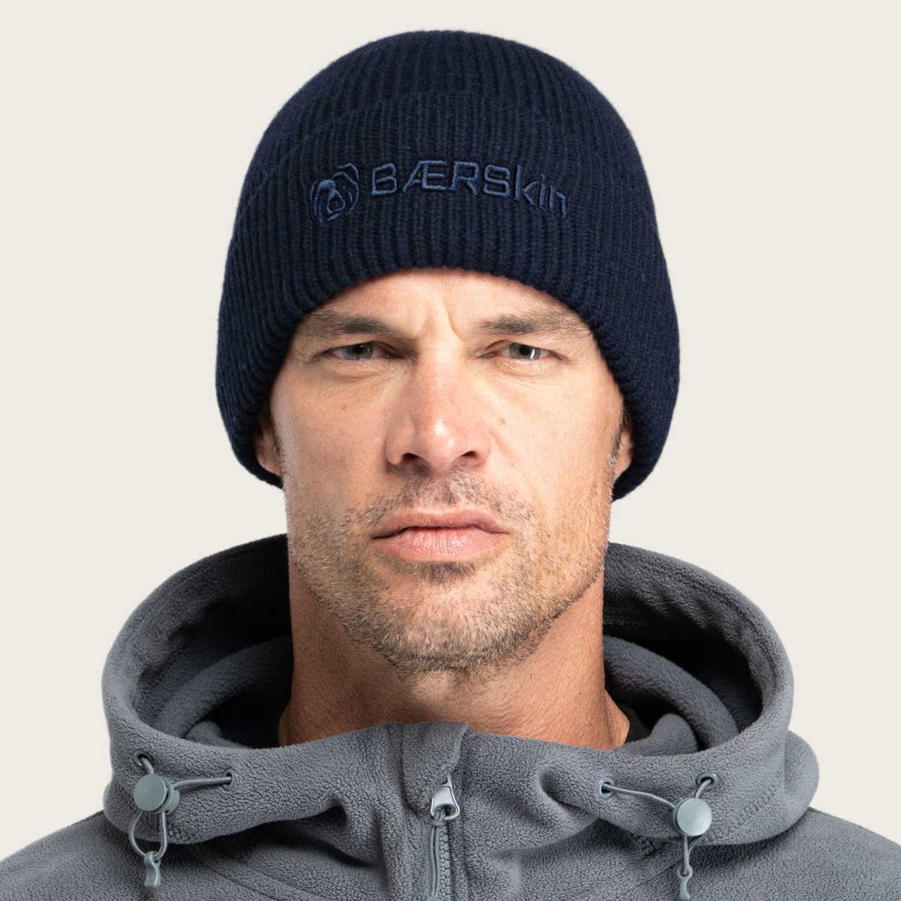Merino Beanie Navy