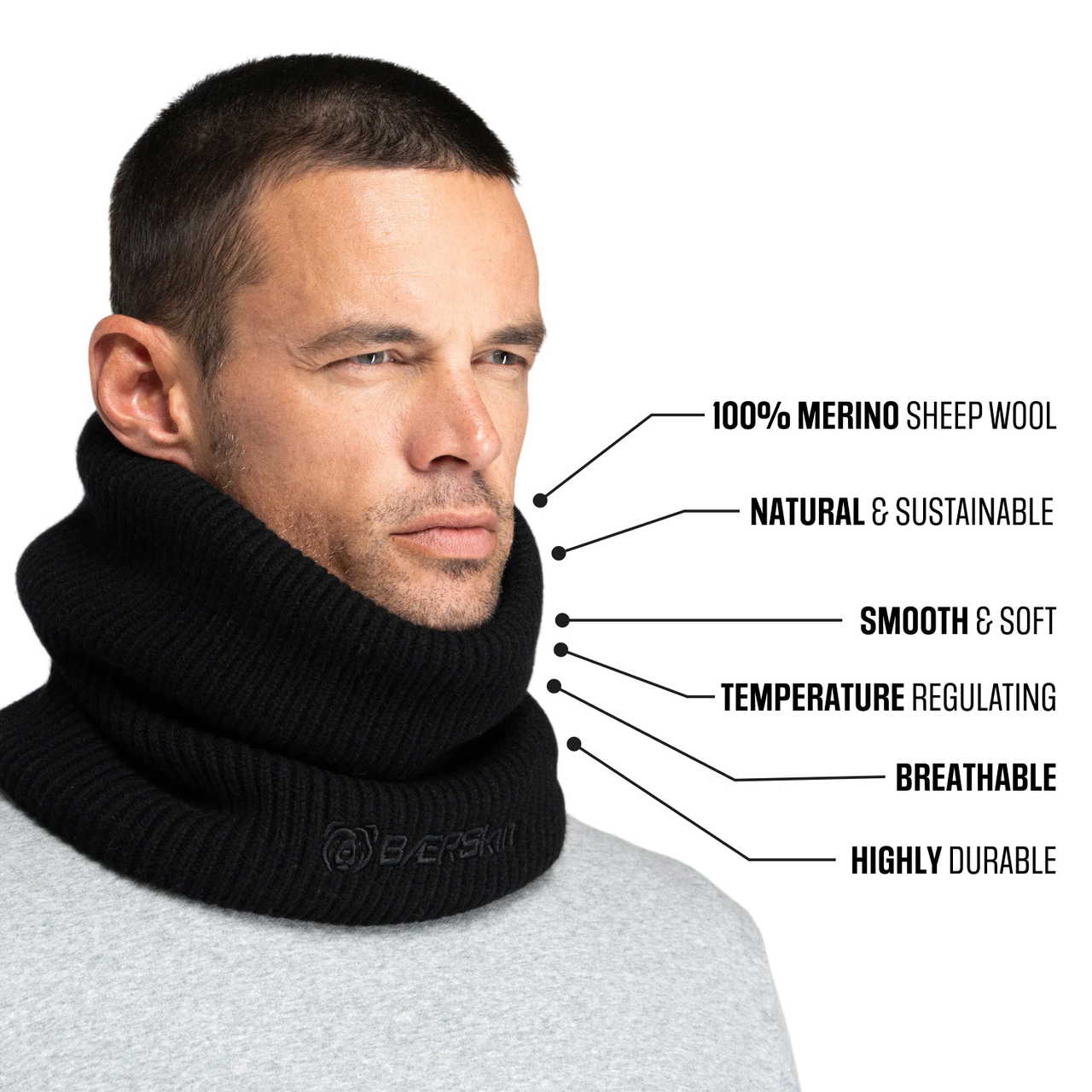 The Cold Doesn't Stand a Chance with this Comfy Gaiter.