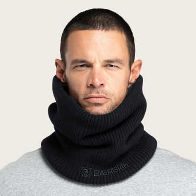 Merino Survivor Neck Gaiter Black