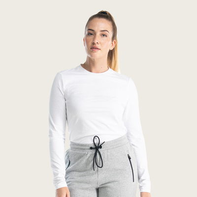 BÆRSkin Sorona Long Sleeve T-shirt Women White