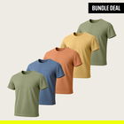 Over-Dyed T-Shirt (5 Pack)