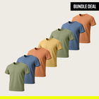Over-Dyed T-Shirt (7 Pack)