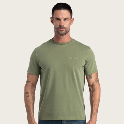 BÆRSkin Over-Dyed T-Shirt Fatigue Green