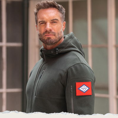 Arkansas Flag Velcro Patch