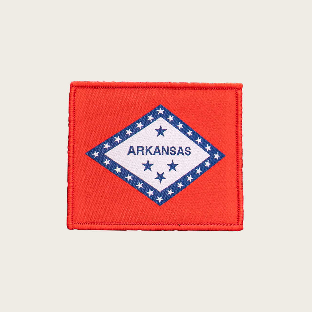 Arkansas Flag Velcro Patch