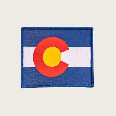 Colorado Flag Velcro Patch