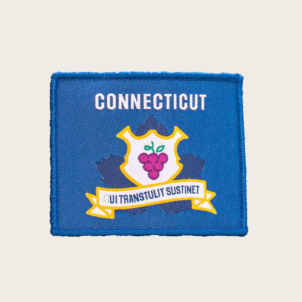 Connecticut Flag Velcro Patch