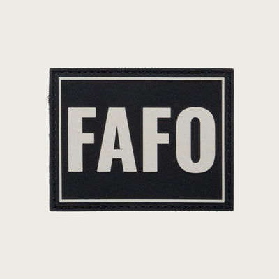 FAFO Velcro Patch