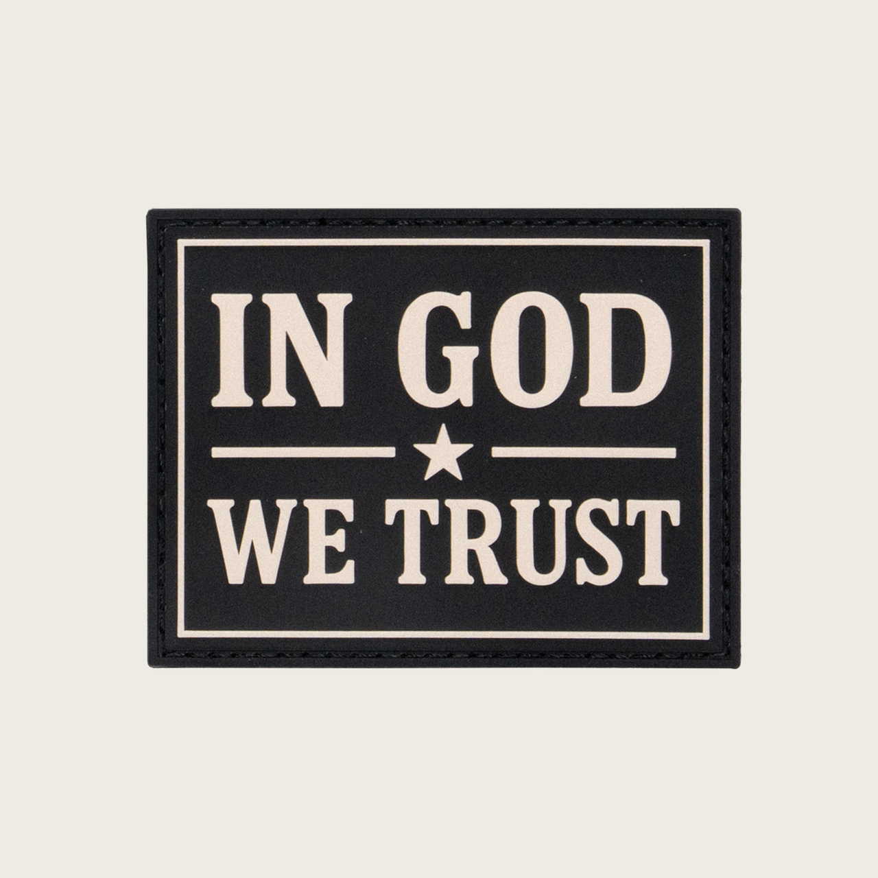 In God We Trust Velcro Patch