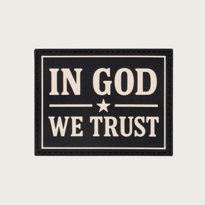 In God We Trust Velcro Patch