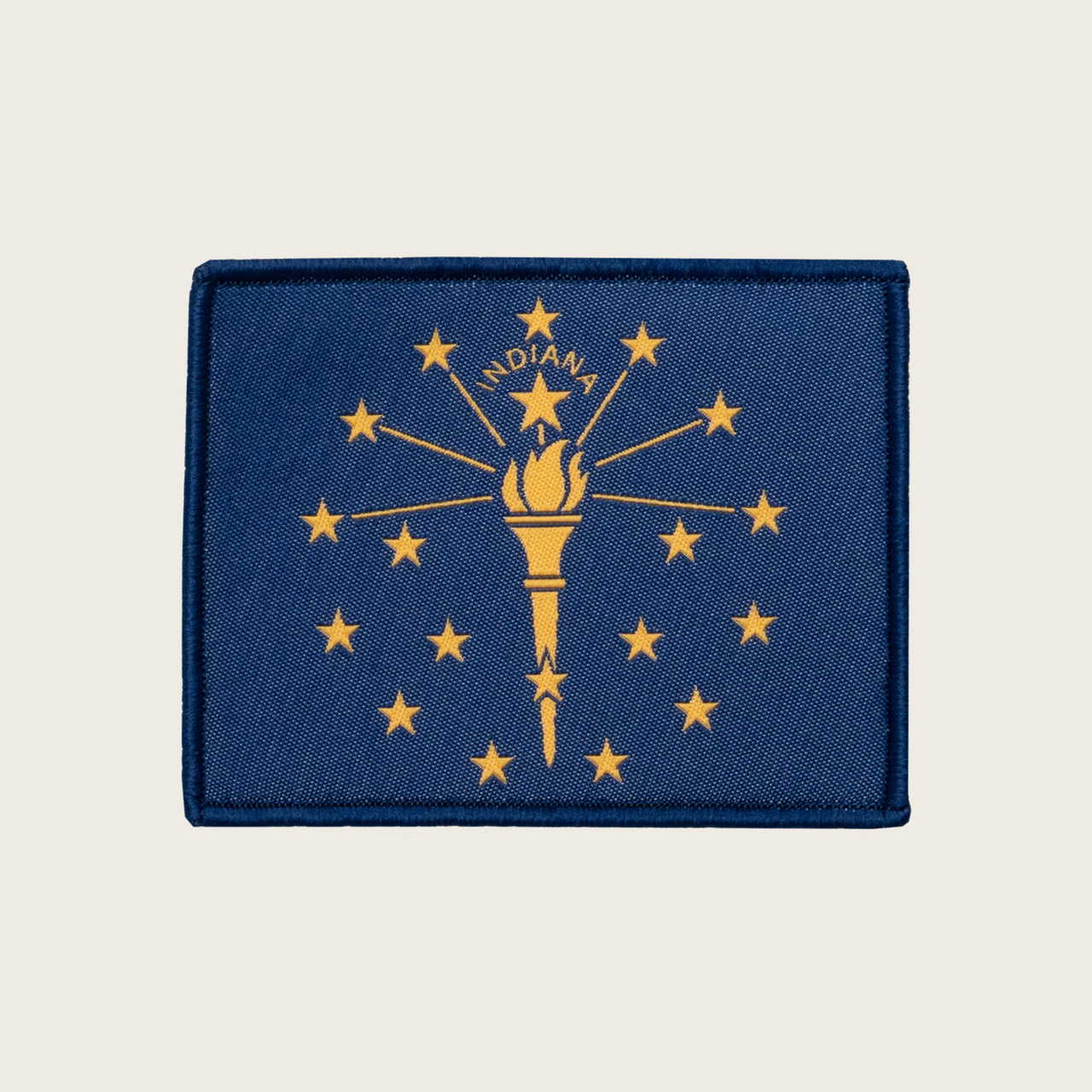 Indiana Flag Velcro Patch