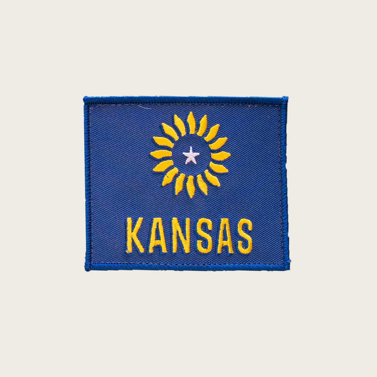 Kansas Flag Velcro Patch