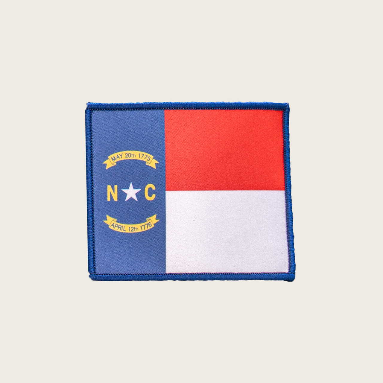 North Carolina Flag Velcro Patch