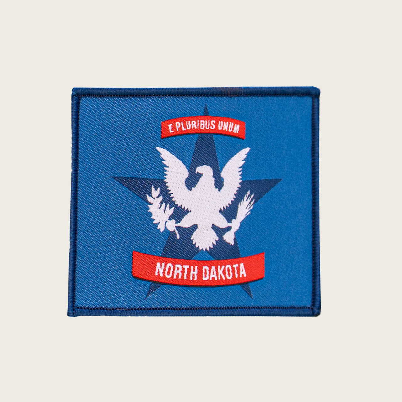 North Dakota Flag Velcro Patch