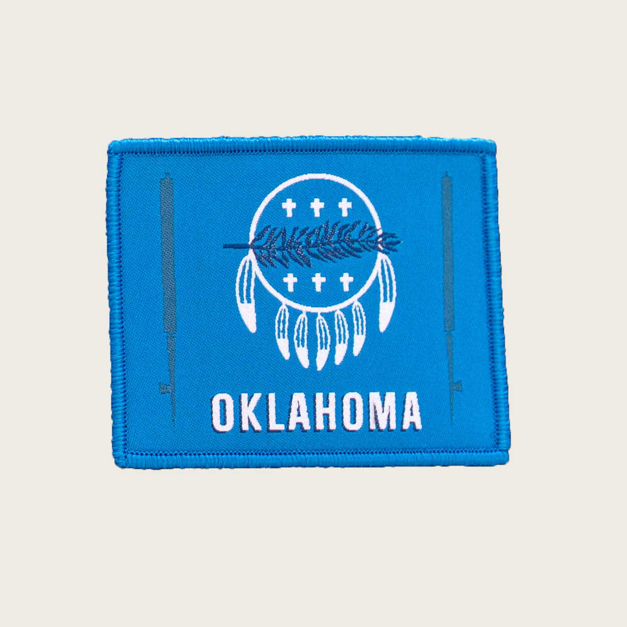 Oklahoma Flag Velcro Patch