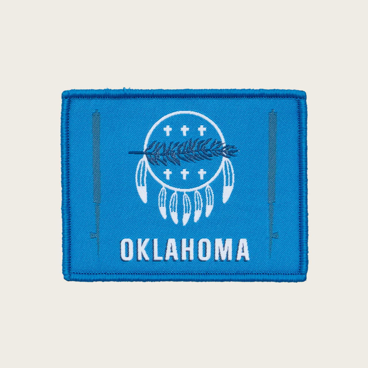 Oklahoma Flag Velcro Patch