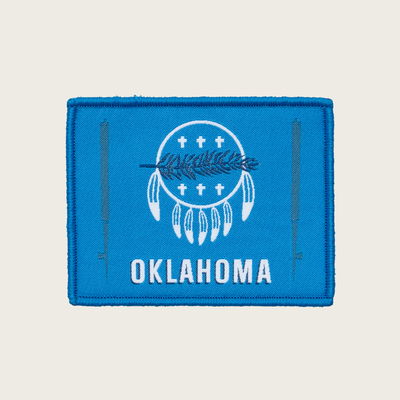 Oklahoma Flag Velcro Patch