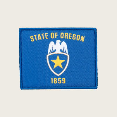 Oregon Flag Velcro Patch