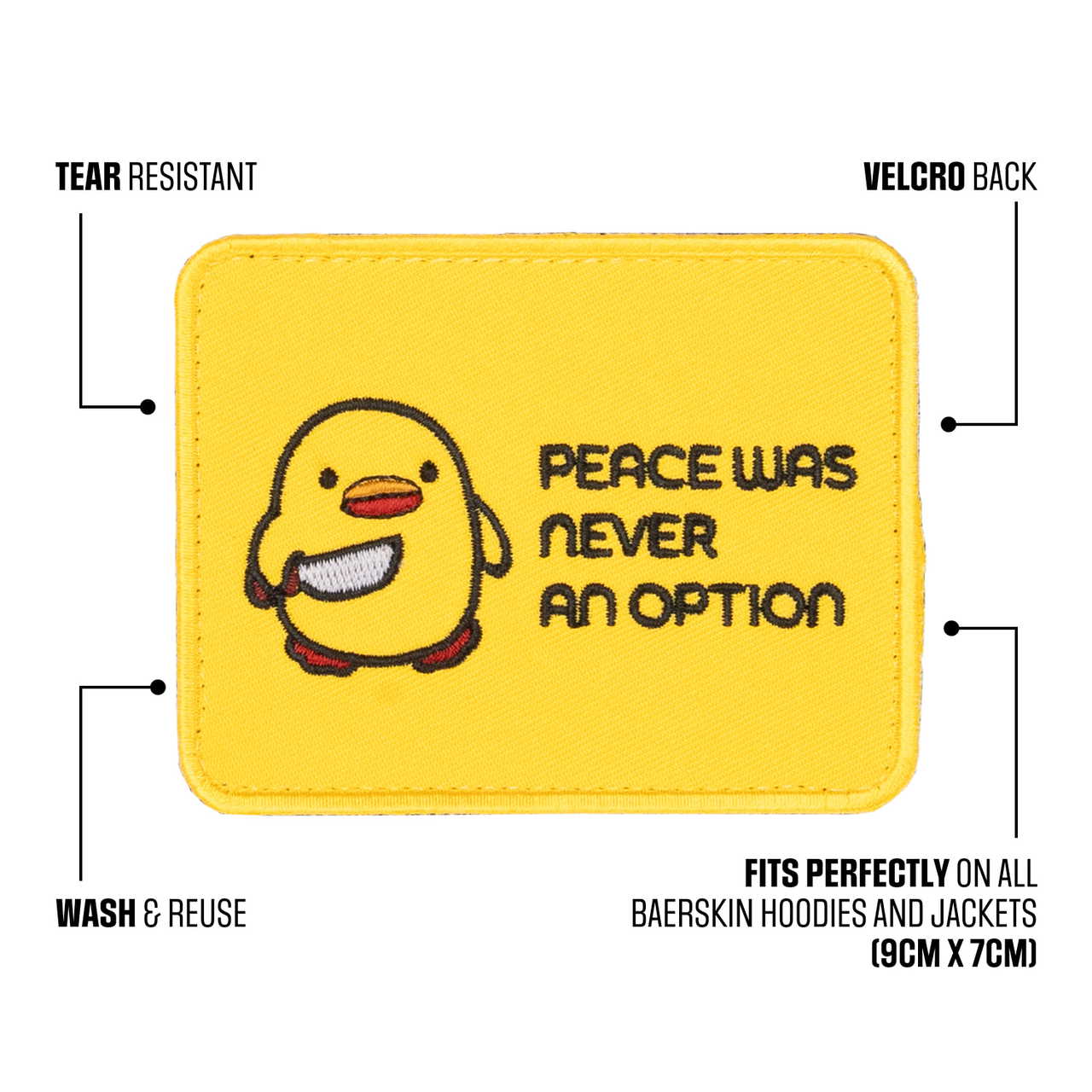 Add Some Attitude to Your Velcro Patch