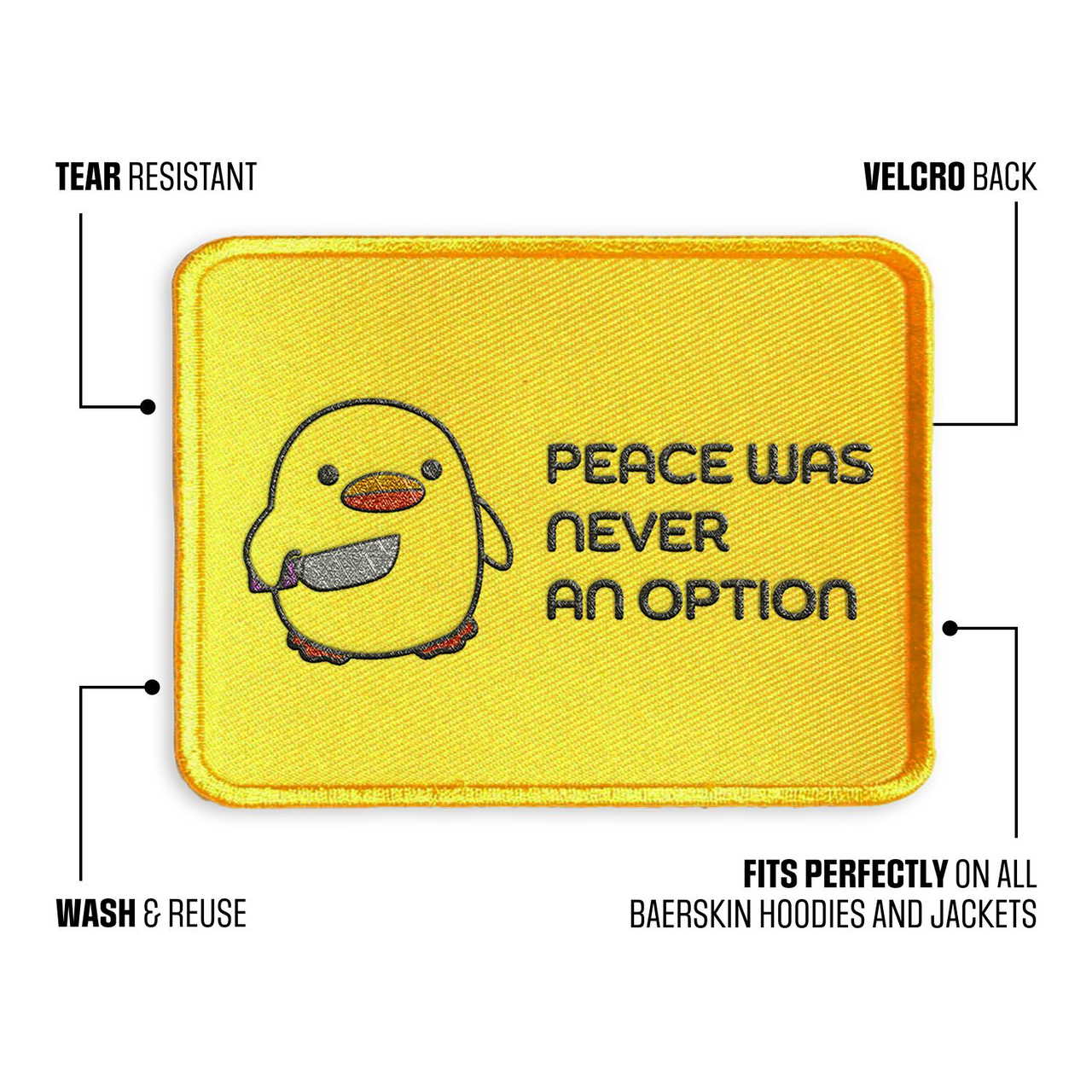 Add Some Attitude to Your Velcro Patch