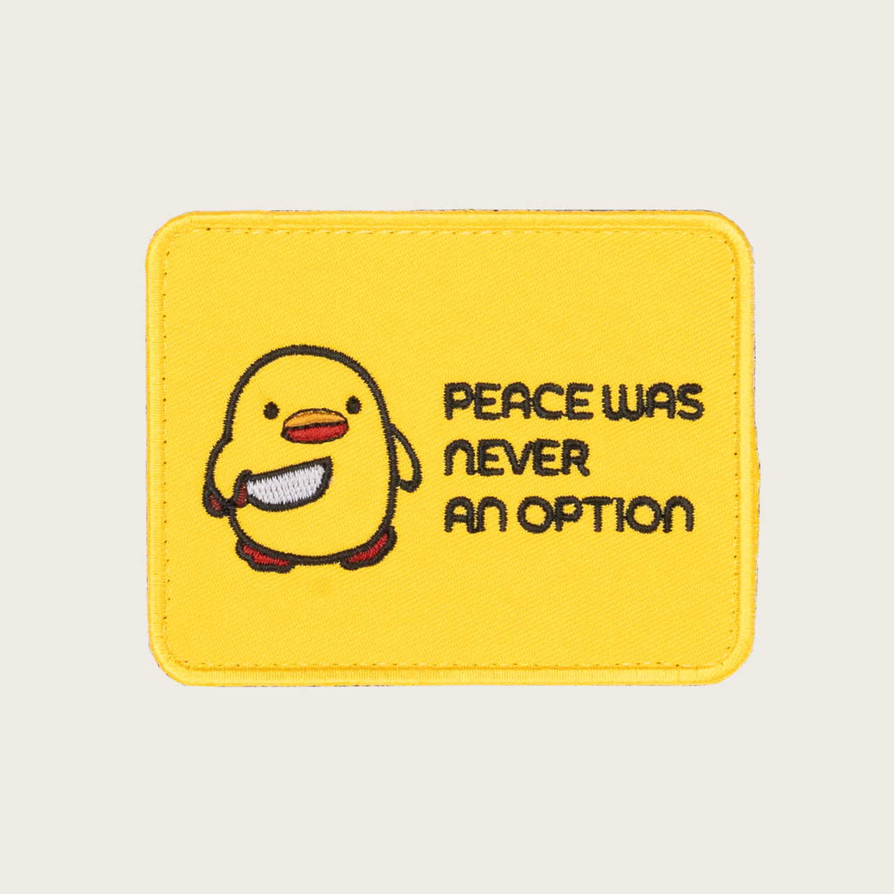 Peace Ducky Velcro Patch