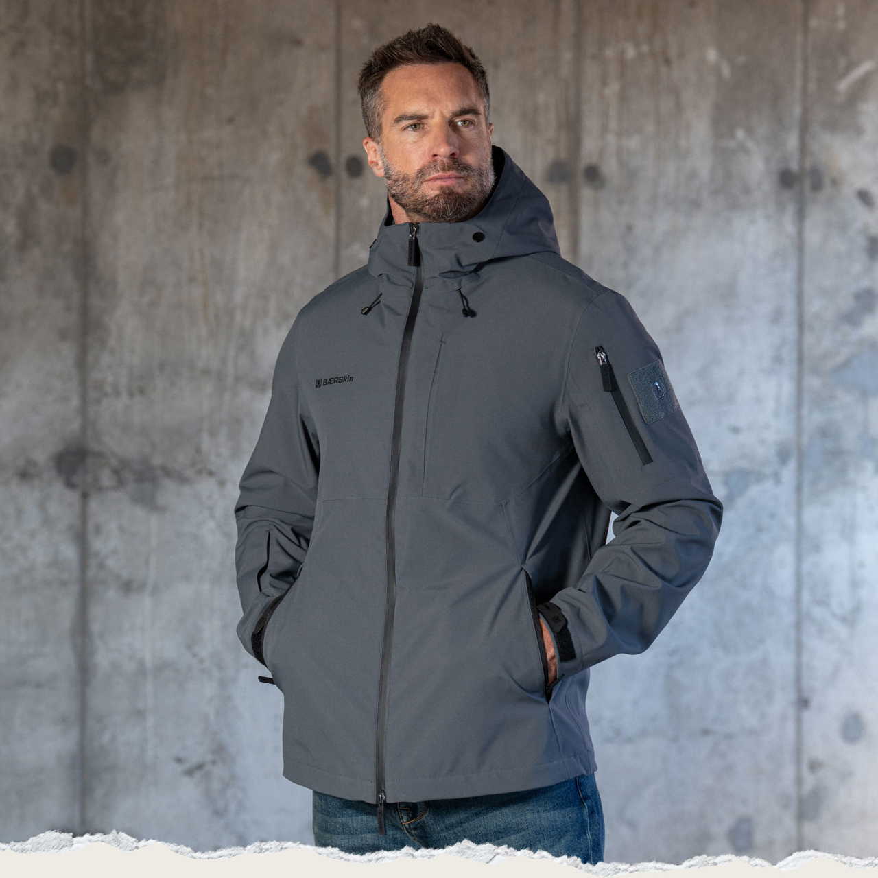 BÆRSkin Polar Parka Grey