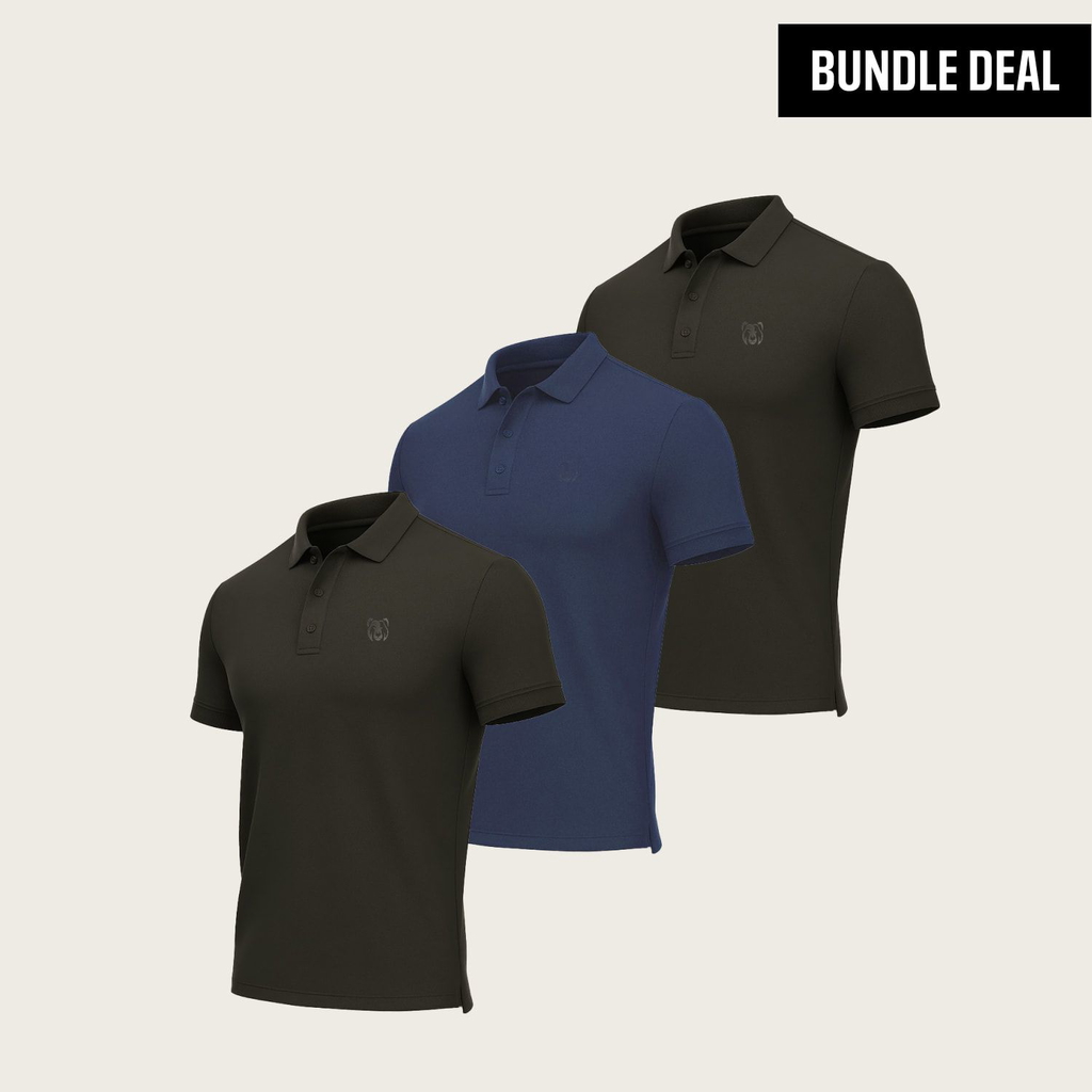 Polo Short Sleeve T-shirt (3 Pack)