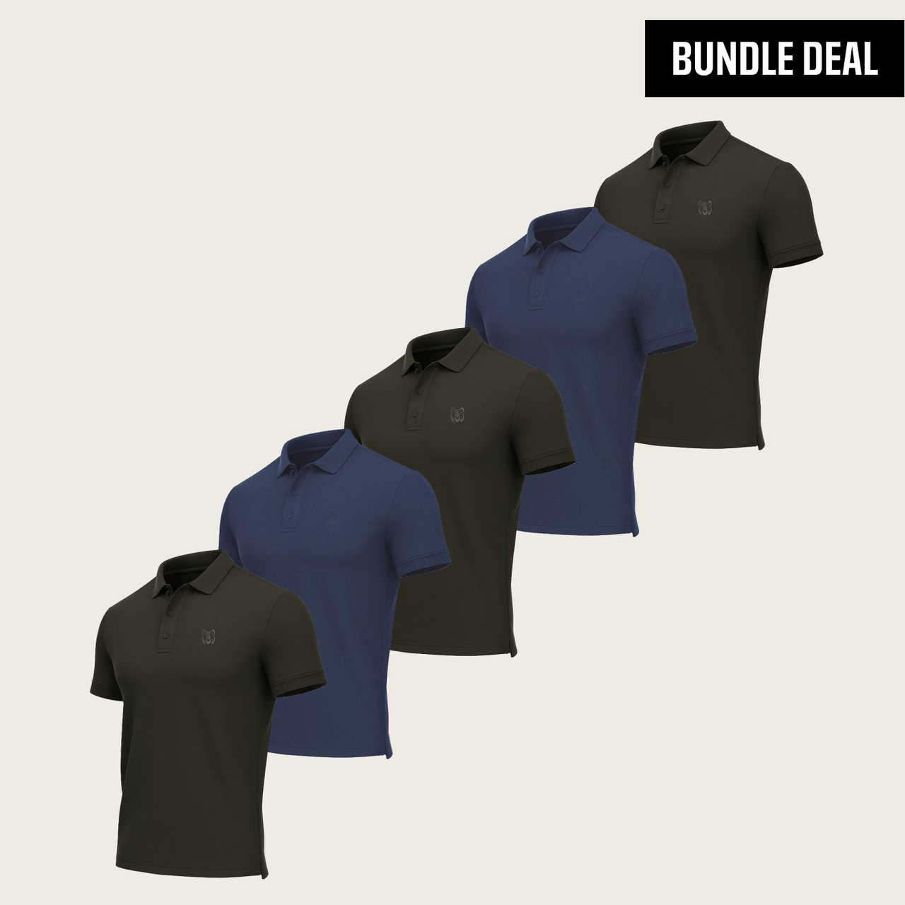 Polo Short Sleeve T-shirt (5 Pack)