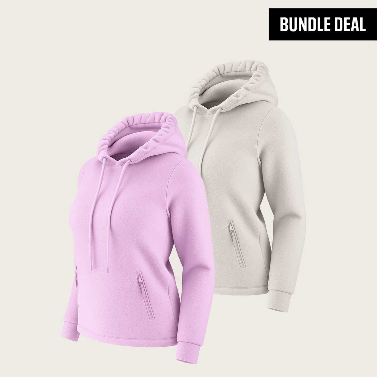BÆRSkin Pullover Fleece Hoodie Women (2 Pack)