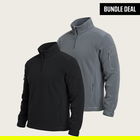 BÆRSkin Quarter Zip Fleece Jacket (2 Pack)
