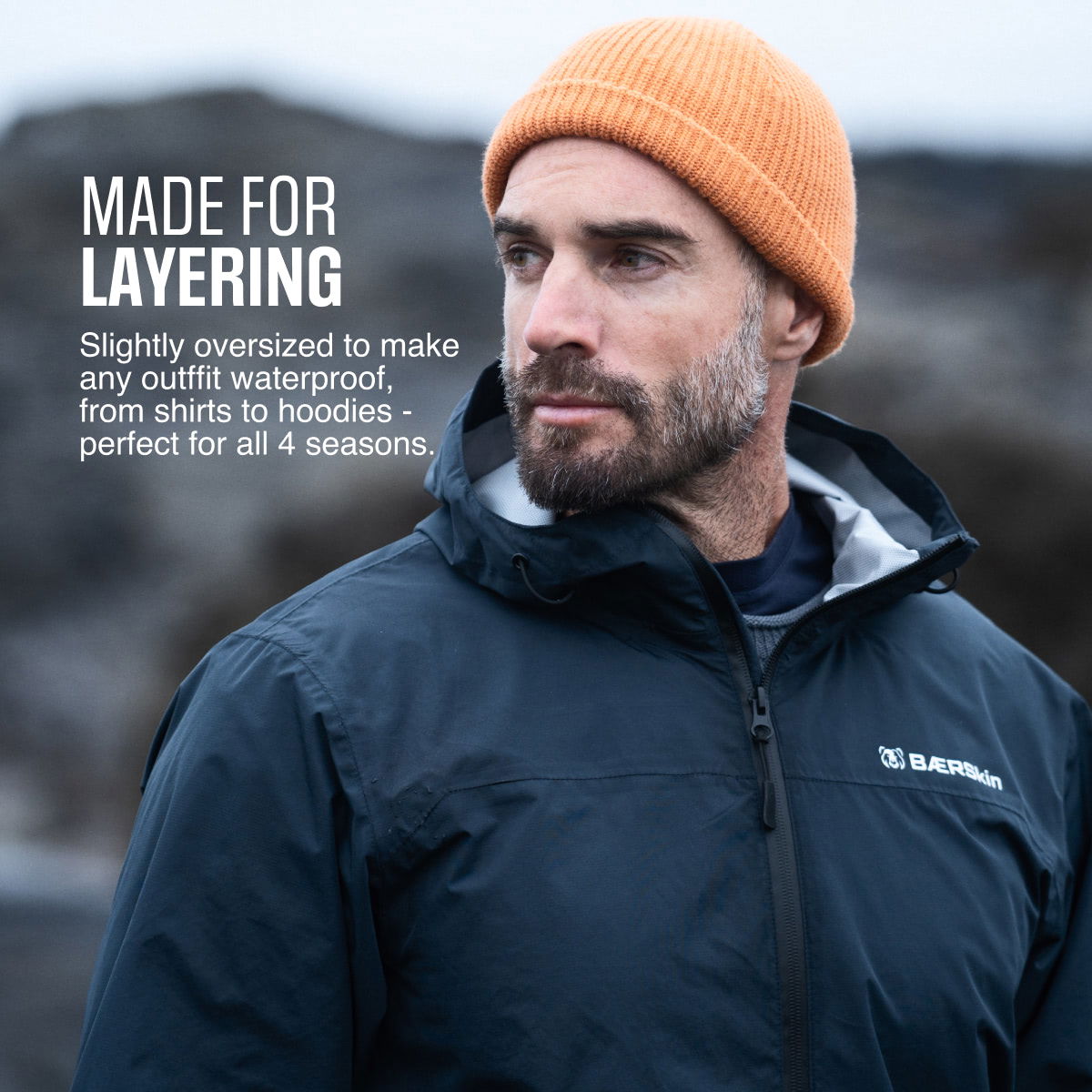 Heavy-Storm Waterproof Rain Jacket 2.0