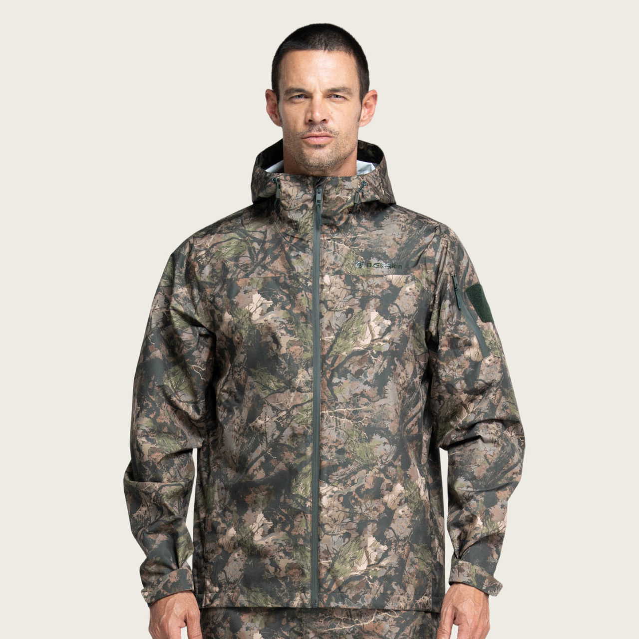 Heavy-Storm Waterproof Rain Jacket 2.0 Hunting Camo