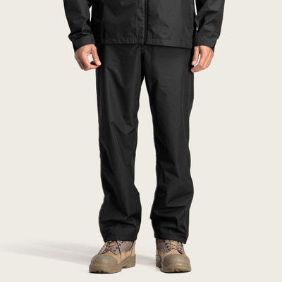 Waterproof Rain Pants Stealth Black