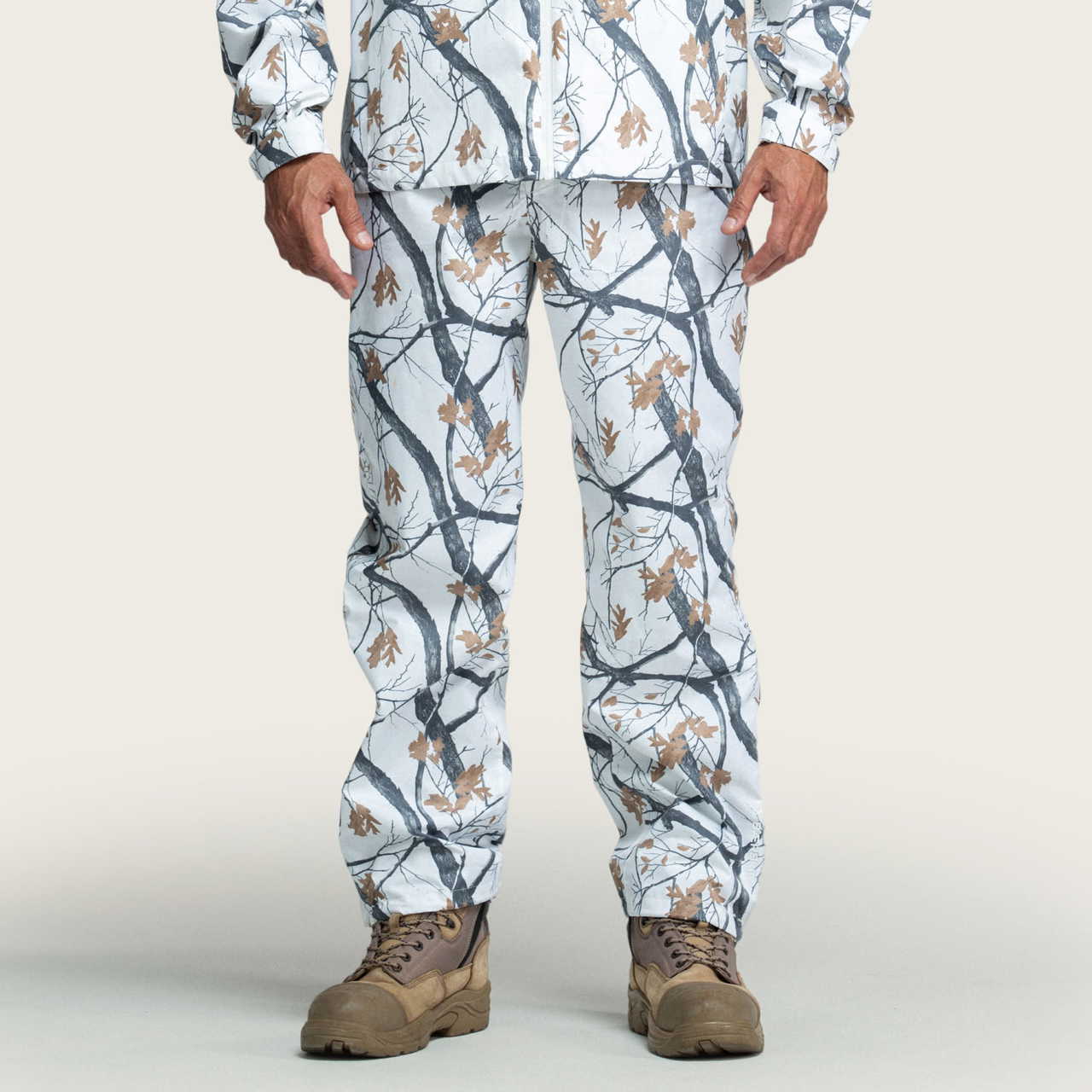 Waterproof Rain Pants Snow Camo