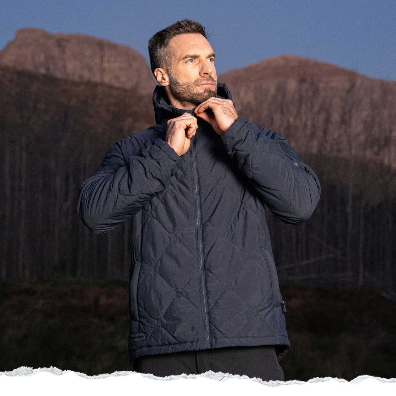 BÆRSkin Ranger Quilted Hoodie at a Glance