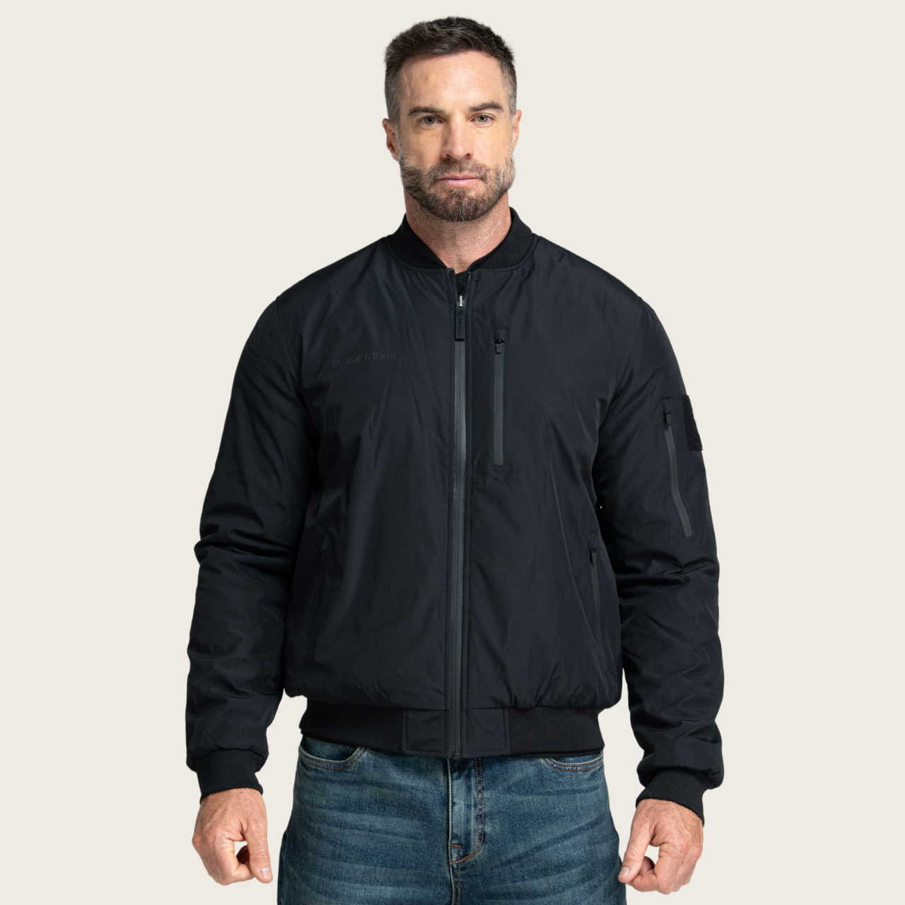 BÆRSkin Reversible Bomber Jacket Black